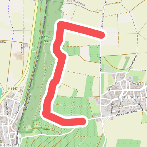 Am Grasenweg - Römerstraße