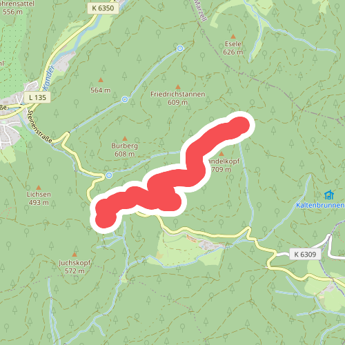 Roter Rain - Rehhütte