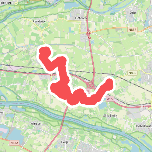 Valburg - Zetten · Wegen met Zegen etappe 3