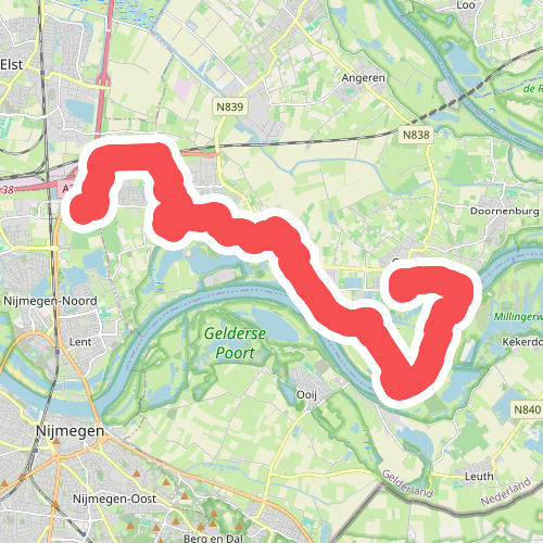 Gendt - Ressen · Wegen met Zegen etappe 10