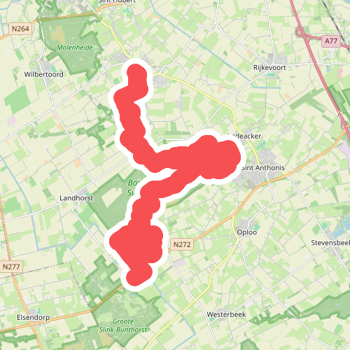 Gemertseweg - Wanroij · Maas- en Peelliniepad etappe 4