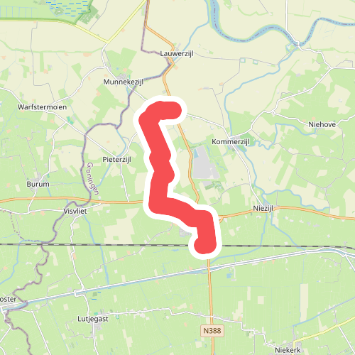 Grijpskerk - Hoekje · Westerkwartierpluspad etappe 1