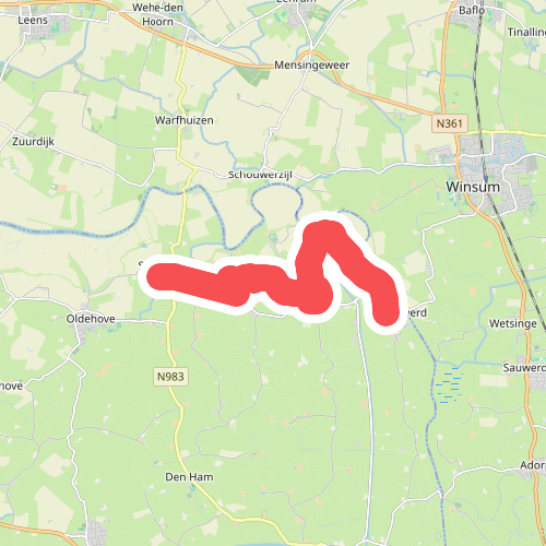 Saaksum - Garnwerd · Westerkwartierpluspad etappe 4