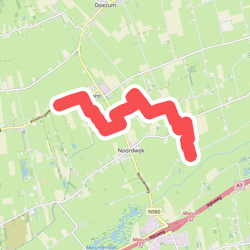 Beldam - Kornhorn · Westerkwartierpluspad etappe 16