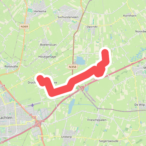 Jiltdijksheide - Drachtstercie · Westerkwartierpluspad etappe 18