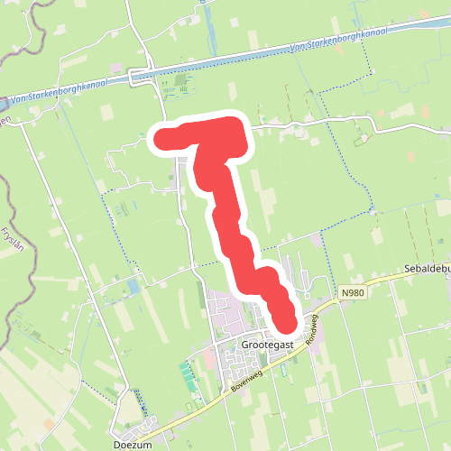 Lutjegast - Grootegast · Westerkwartierpluspad etappe 24