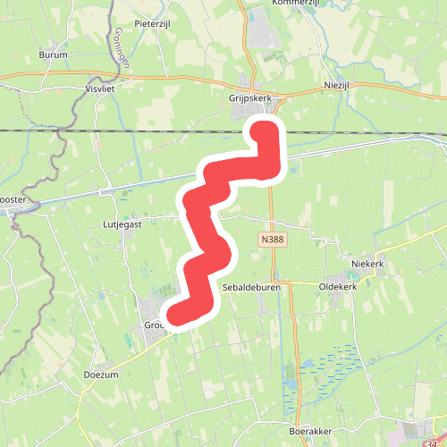 Grootegast - Grijpskerk · Westerkwartierpluspad etappe 25