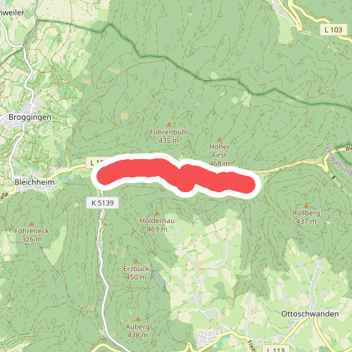 Hammerschmiede - Rückhaltebecken Bleichheim