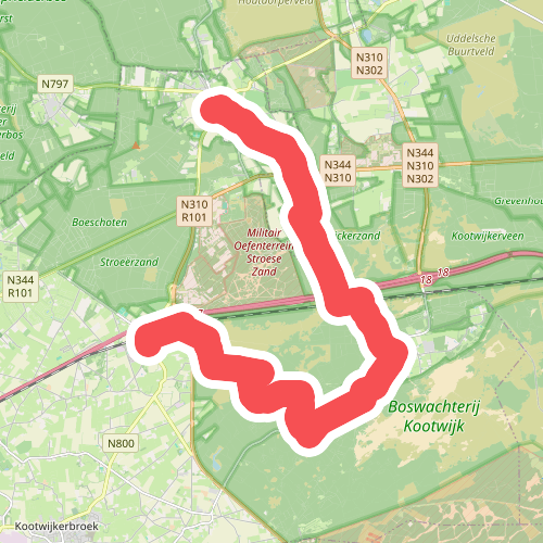 Kootwijkerduinen · Groene Halte etappe 4