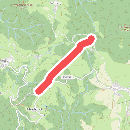 Hörnli - Wanderparkplatz Eckhag