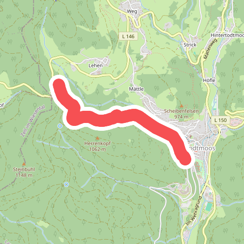 Kaltwasser - Todtmoos Katholisches Pfarrhaus