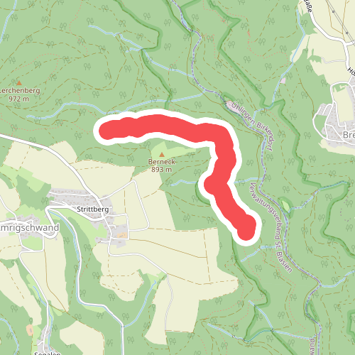 Herrgottsholzweg - Glockenblumenweg