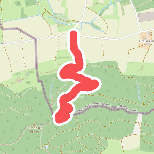 Wolfacker - Serpentinenweg