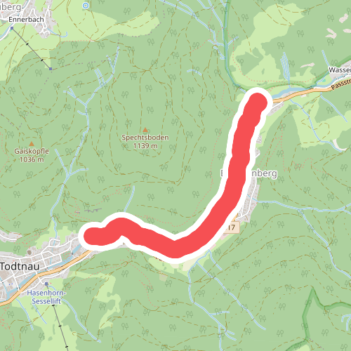 Brandenberg - Todtnau Forsthaus