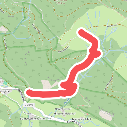 Erlenbacher Hütte - Unterm Rappenfelsen