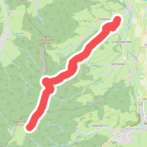 Dietenbach Jungbauernhof - Rappeneck