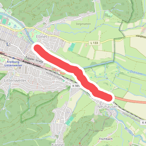 Bruckmühle - Ebneter Schlosssteg