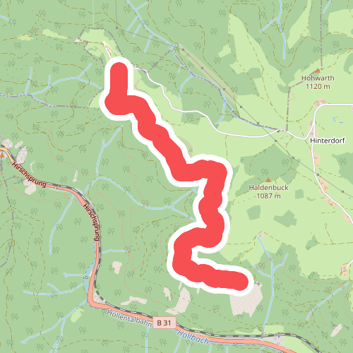 Bei Nessellachen - Posthaldefelsen