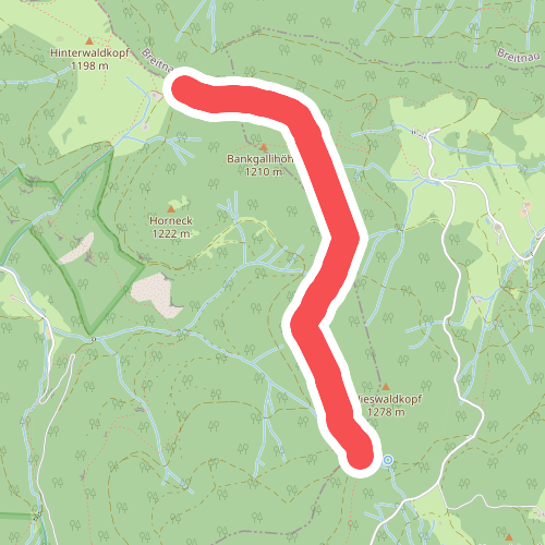 Hinterwaldkopfsattel - Spähnplatz