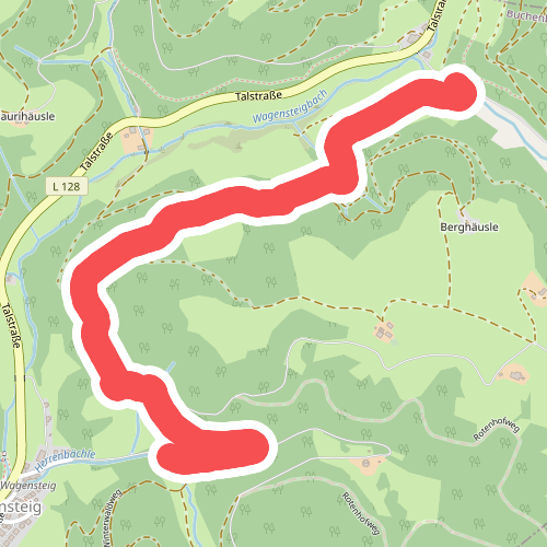 Kohlergrundweg - Wagensteig Hinterbauernhof