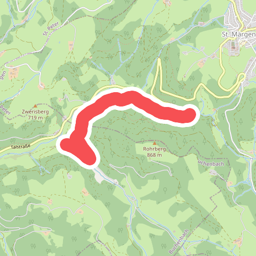 Parkplatz Holzschlag - Wagensteig Hinterbauernhof