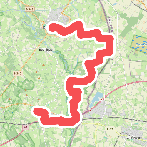 Denekamp naar De Lutte - "Wewwelstad" · NederRandpad etappe 11