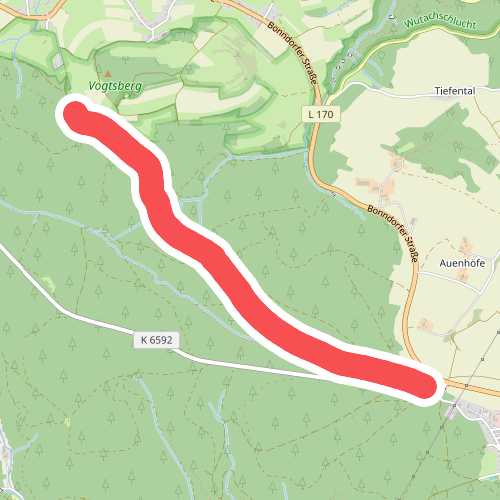 Am Vogtsbuck - Mühlenbächle