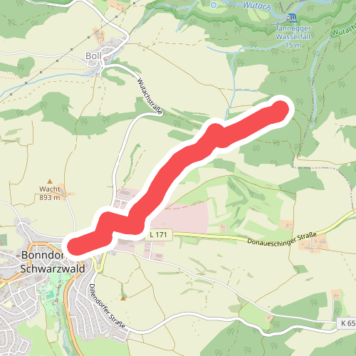 Bonndorf Lindenstraße - Kirchenwald