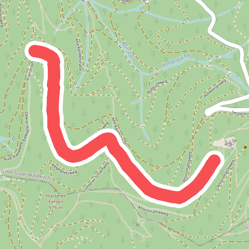 Großer Kandelfelsen - Langeckhütte