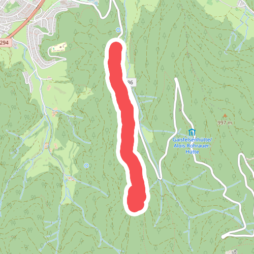 Langeckhütte - Vorderer Holzplatz