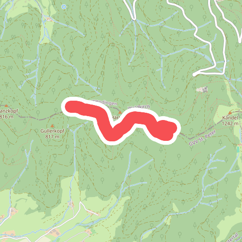 Moosbühl - Bei der Thomashütte
