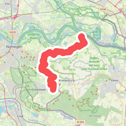 Millingen aan de Rijn naar Groesbeek - "Duvel op" · NederRandpad etappe 20