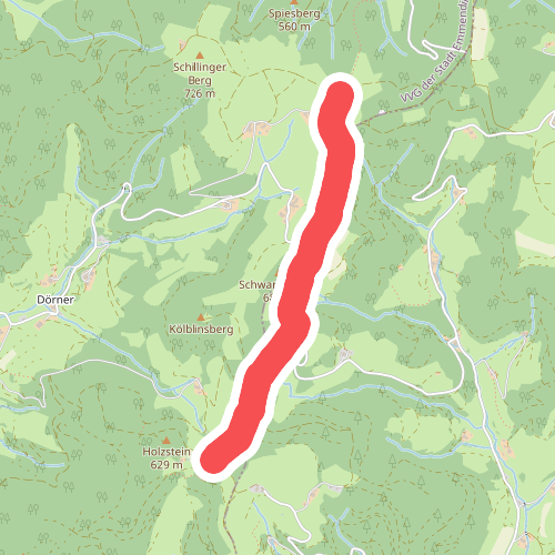 Schillinger Berg - Am Felsen
