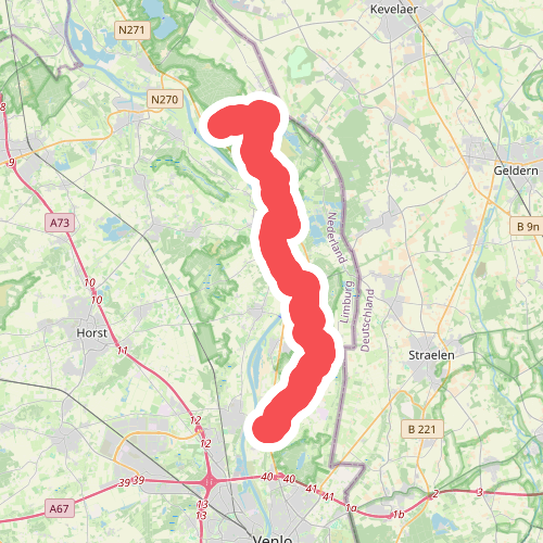 Wellerlooi naar Velden - "Maas & Duin" · NederRandpad etappe 24