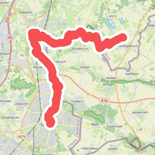 Koningsbosch naar Sittard - "Op z'n smalst" · NederRandpad etappe 28