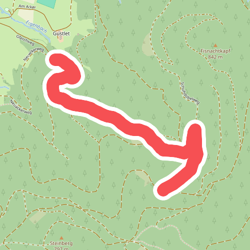 Abzweig Neuackerweg - Gferch