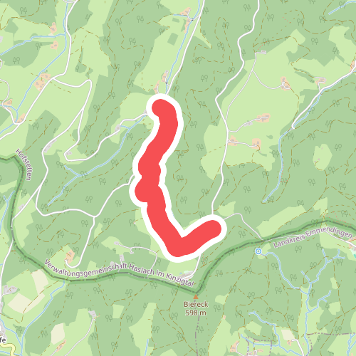 Paulismühle - Abzweig Munde