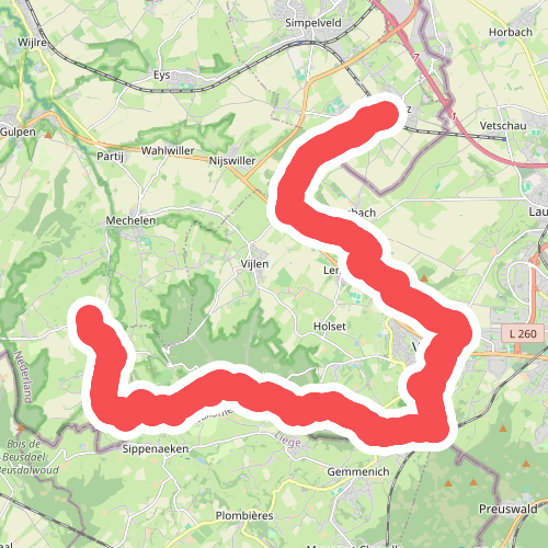 Bocholtz naar Epen - "Het Toppunt" · NederRandpad etappe 31