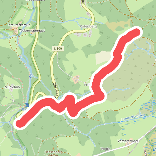 Wanderparkplatz Mühlebühl - Gitschbühl