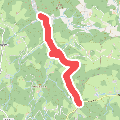 Hintertal - Unterer Hirzwald