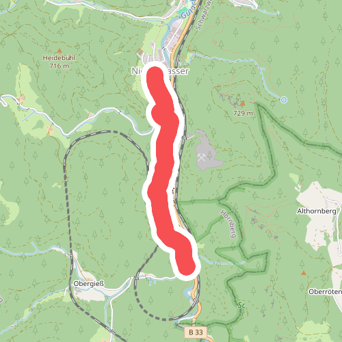 Niederwasser Dorf - Am Bach