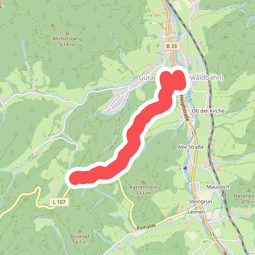Gutach Ortsmitte - Vorderer Sand