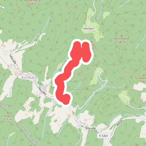 Häberlehofweg - Kostbachweg
