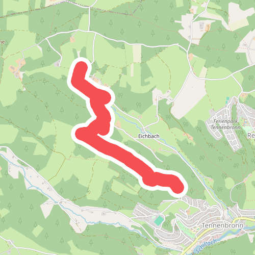 Auf dem Berg - Abzweig Klausenhof