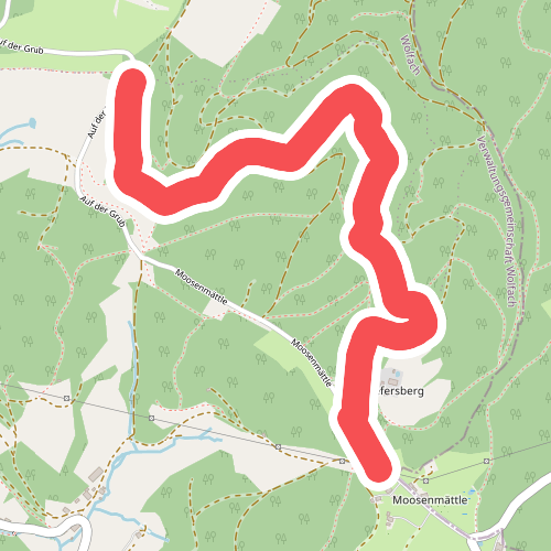 Grubhöhe - Moosenmättle