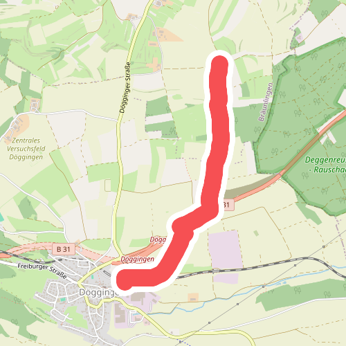 Im Grund - Döggingen Bahnbrücke