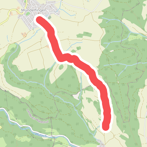 Mundelfingen Kläranlage - Am Jungviehweidenweg