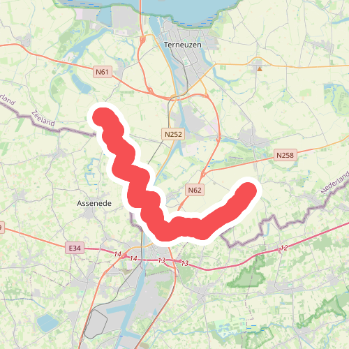 Zuiddorpe naar Philippine - "Het zwarte goud" · NederRandpad etappe 52