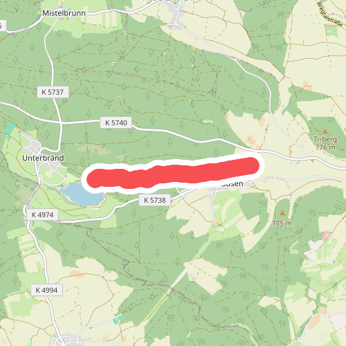 Kirnbergsee Staumauer - Pulz