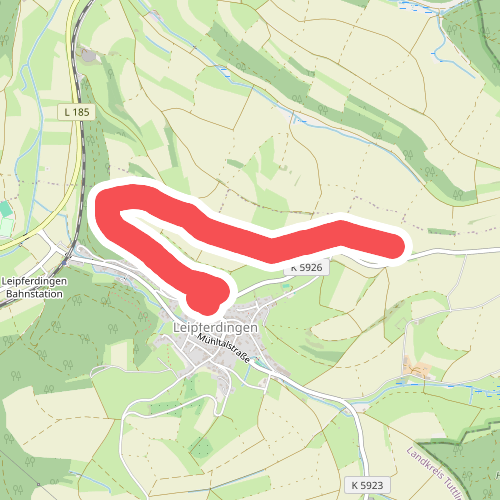 Leipferdingen Kirche - Nachtwelde